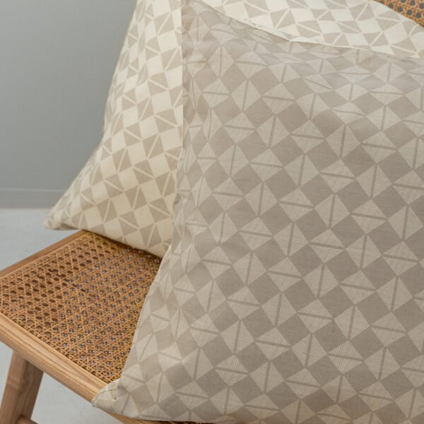 Ζεύγος Μαξιλαροθήκες Fashion Life 52x72 FL6266 Καφέ Palamaiki