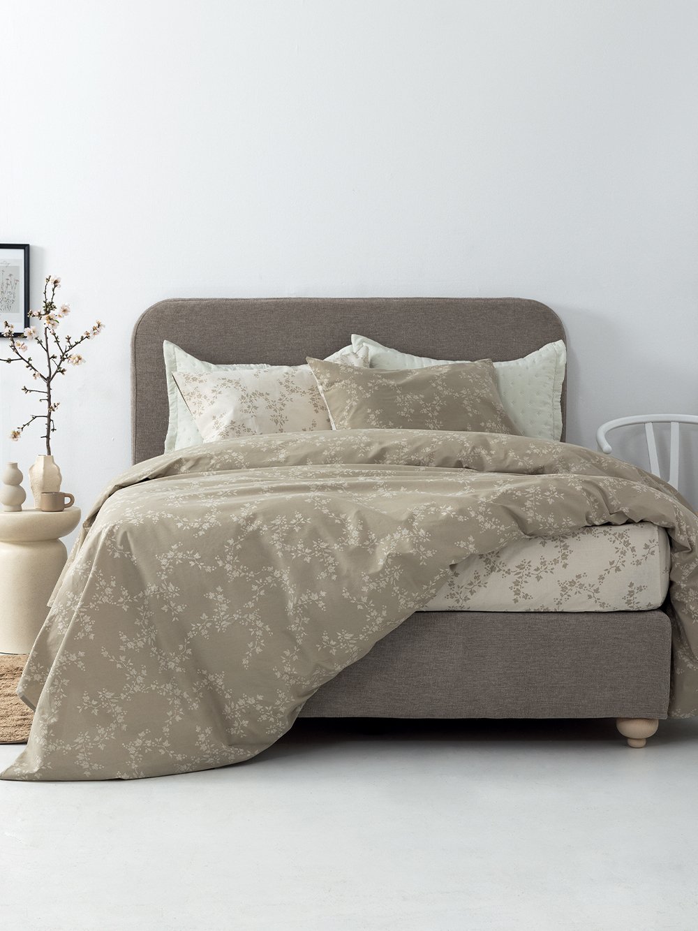 5205857291525_3 Σετ Μονά Σεντόνια Fashion Life 170x260 FL6270 Χωρίς Λάστιχο Μπεζ Palamaiki - Image 1