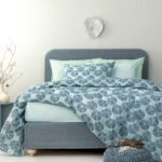 Σετ Υπέρδιπλα Σεντόνια Fashion Life 170x200+30 FL6276 Με Λάστιχο Μπλε Palamaiki