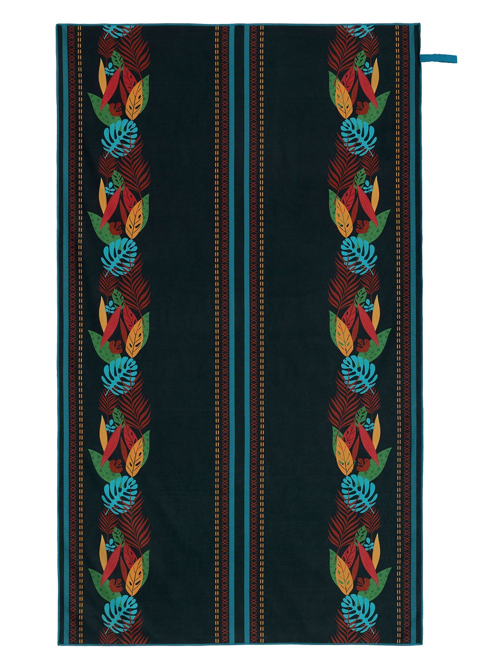 5205857292522_2 Πετσέτα Θαλάσσης Beach Collection 90x160 EM31 Μαύρο Palamaiki - Image 1