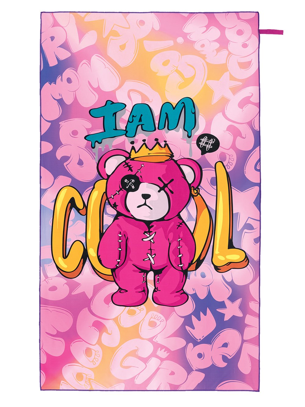 5205857292607_2 Πετσέτα Θαλάσσης Beach Collection 90x160 NM12 Ροζ Palamaiki MicroFiber - Image 1