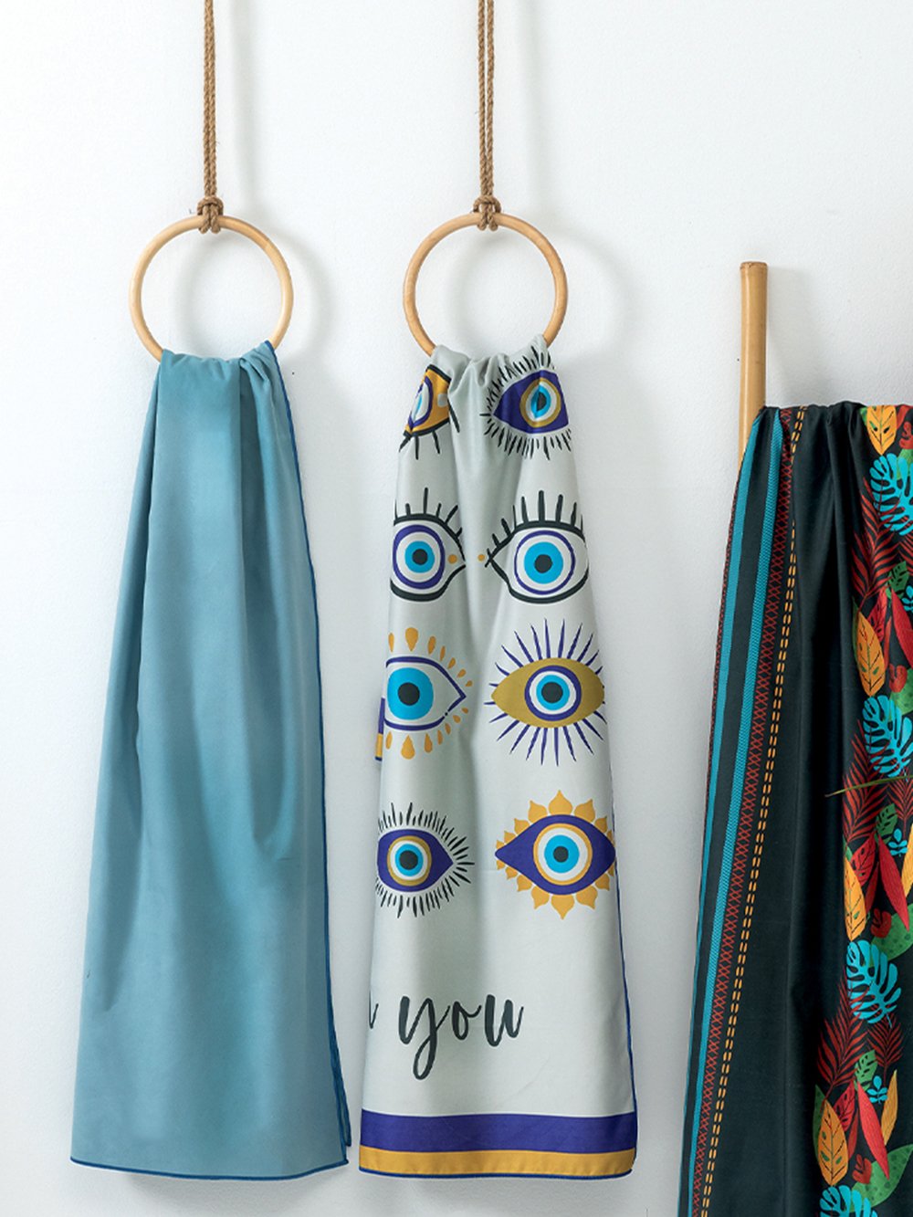 5205857292744_5 Πετσετα Γυμναστηριου 90x160 ACTIVE DENIM Μπλε Palamaiki - Image 1