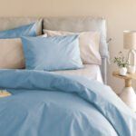 Σετ Μονά Σεντόνια 110x200+32 ETOILE/2 BLUE Με Λάστιχο Μπλε Palamaiki