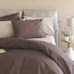 Σετ Μονά Σεντόνια 110x200+32 ETOILE/2 BROWN Με Λάστιχο Καφέ Palamaiki