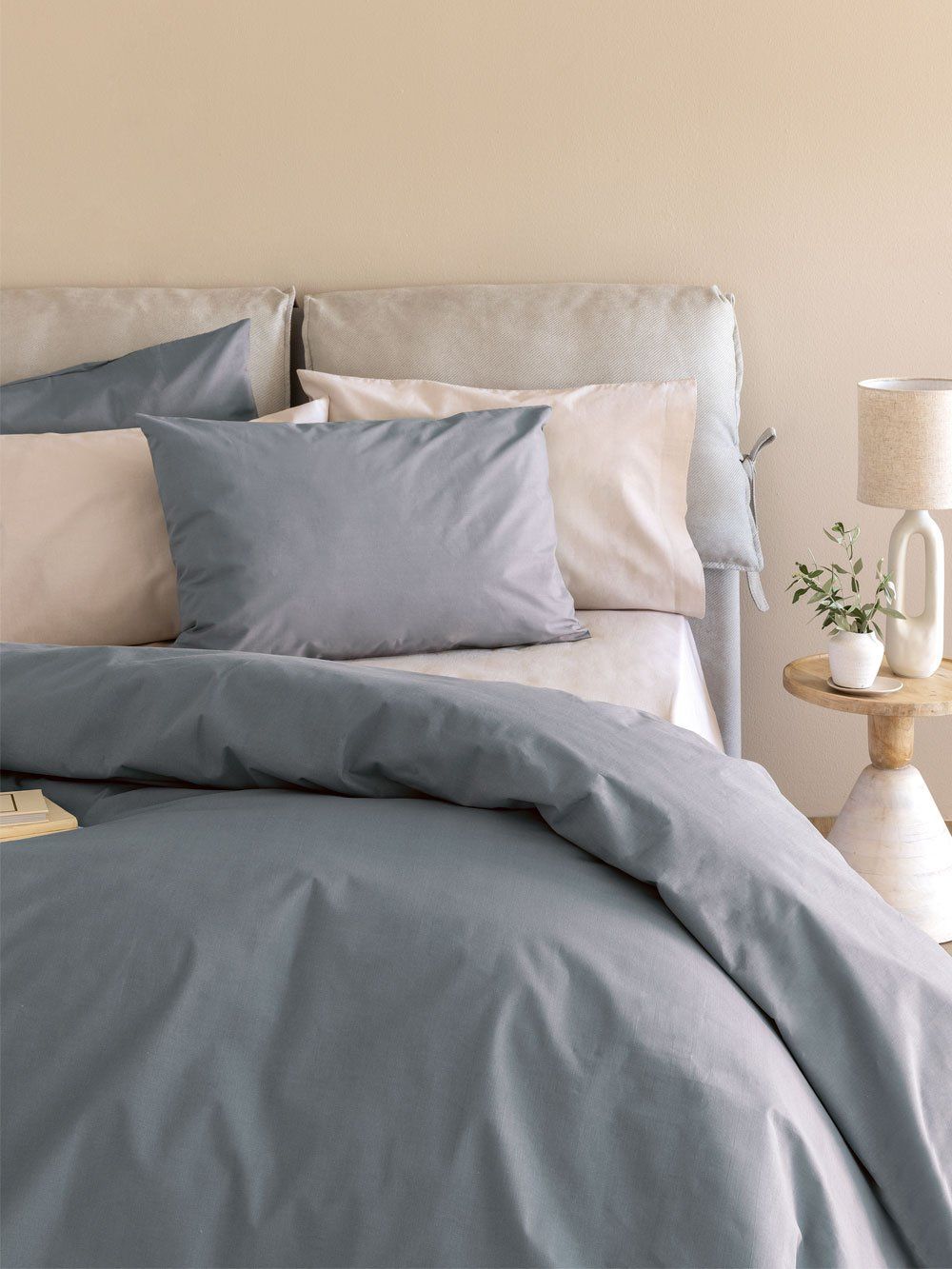 5205857294380_5 Σεντόνι King size 180x200+32 ETOILE/2 GREY Με Λάστιχο Γκρι Palamaiki - Image 1