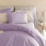 Σεντόνι King size 180x200+32 ETOILE/2 LILAC Με Λάστιχο Μωβ Palamaiki