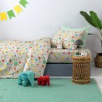 Σετ Μονά Σεντόνια My Kingdom 170x260 MK768 Χωρίς Λάστιχο  Palamaiki