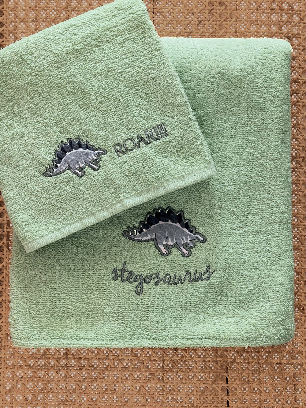 5205857295592_2 Σετ Παιδικές Πετσέτες Kids Bath STEGO Πράσινο Palamaiki - Image 1