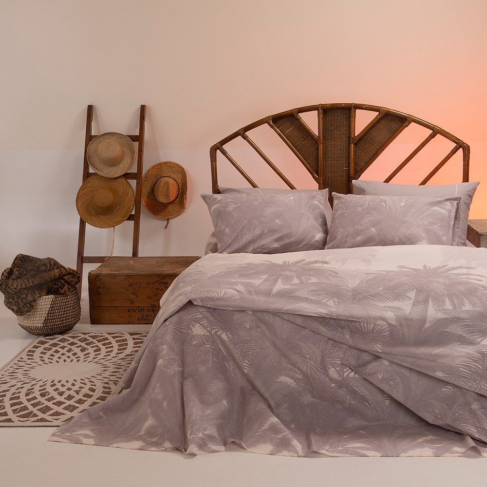 12534 ΣΕΤ ΣΕΝΤΟΝΙΑ ΜΟΝΑ (Λ) PURGE GREY ULTRA LINE (100X200+32) MELINEN - Image 1