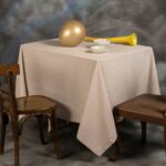 ΤΡΑΠΕΖΟΜΑΝΤΗΛΟ LUISE BEIGE 150Χ300 MELINEN