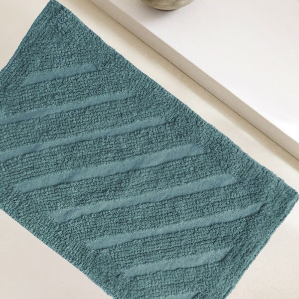 ΠΑΤΑΚΙ ΜΠΑΝΙΟΥ TASK DARK AQUA 40X60 MELINEN