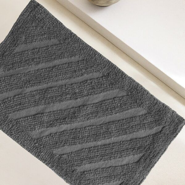 ΠΑΤΑΚΙ ΜΠΑΝΙΟΥ TASK DARK GREY 40X60 MELINEN