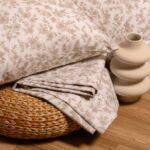 ΣΕΤ ΚΑΤΩΣΕΝΤΟΝΟ AMY BEIGE (3 ΤΕΜ.) 180x200+32 KING SIZE (Λ) ΚΑΙ ΜΑΞΙΛΑΡΟΘΗΚΕΣ ULTRA LINE MINI MELINEN