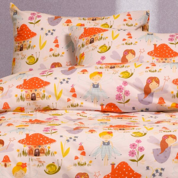 ΣΕΝΤΟΝΙ (ΣΕΤ 2 ΤΕΜ.) 120Χ200+32 MAGIC PEACH KIDS LINE MINI MELINEN