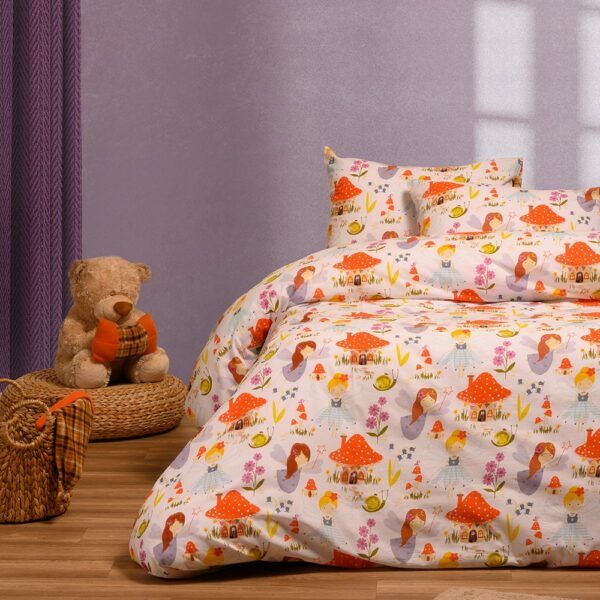 ΠΑΠΛΩΜΑΤΟΘΗΚΗ ΜΟΝΗ MAGIC PEACH KIDS LINE (165X245) MELINEN