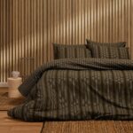 ΣΕΤ ΣΕΝΤΟΝΙΑ ΜΟΝΑ (Λ) JUN ANTHRACITE ULTRA LINE (100X200+32) MELINEN