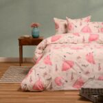 ΠΑΠΛΩΜΑΤΟΘΗΚΗ ΦΑΝΕΛΕΝΙΑ ΜΟΝΗ BALLET ECRU (165X245) WINTER LINE KIDS MELINEN