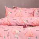 ΣΕΤ ΜΑΞΙΛΑΡΟΘΗΚΕΣ ΦΑΝΕΛΕΝΙΕΣ BALLET PINK (53X72) WINTER LINE KIDS MELINEN