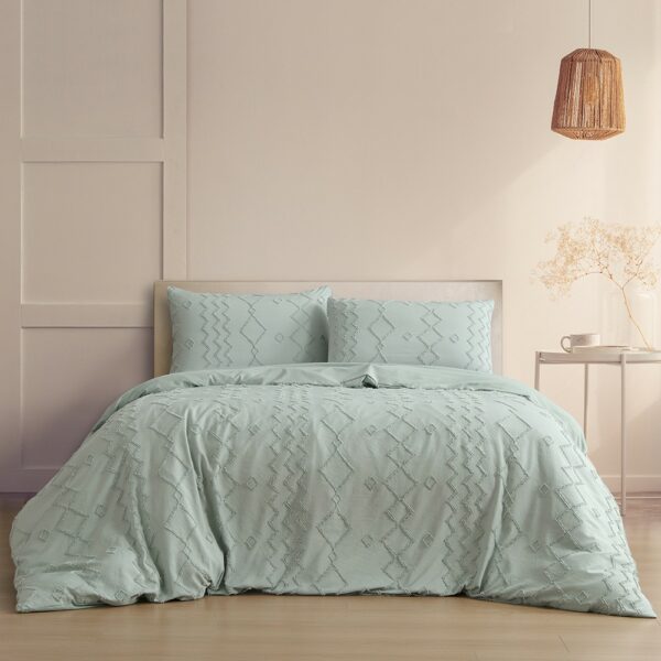 ΣΕΤ ΠΑΠΛΩΜΑΤΟΘΗΚΗ (3 ΤΕΜ.) ΥΠΕΡΔΙΠΛΗ LUNA AQUA (225X240) MELINEN