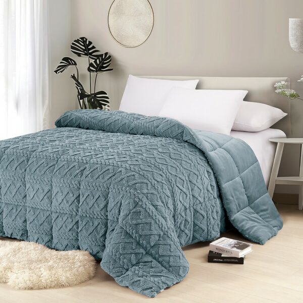 ΚΟΥΒΕΡΤΟΠΑΠΛΩΜΑ ΥΠΕΡΔΙΠΛΟ IAN PETROL (220Χ240) MELINEN