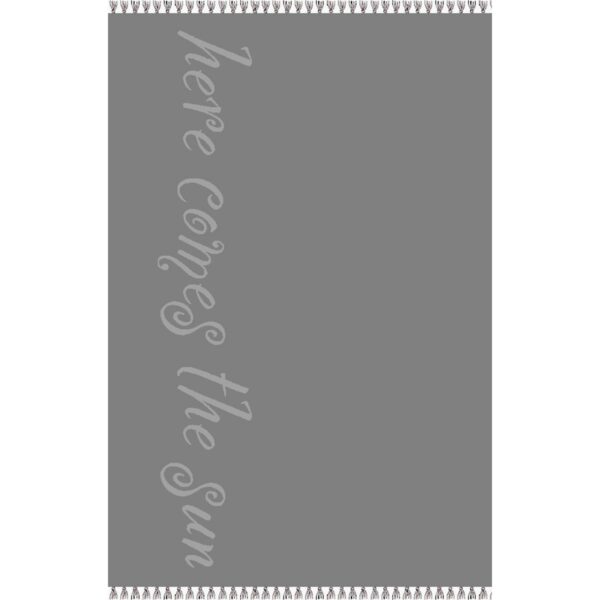 ΠΕΤΣΕΤΑ ΘΑΛΑΣΣΗΣ BEATLES DARK GREY (86Χ160) MELINEN