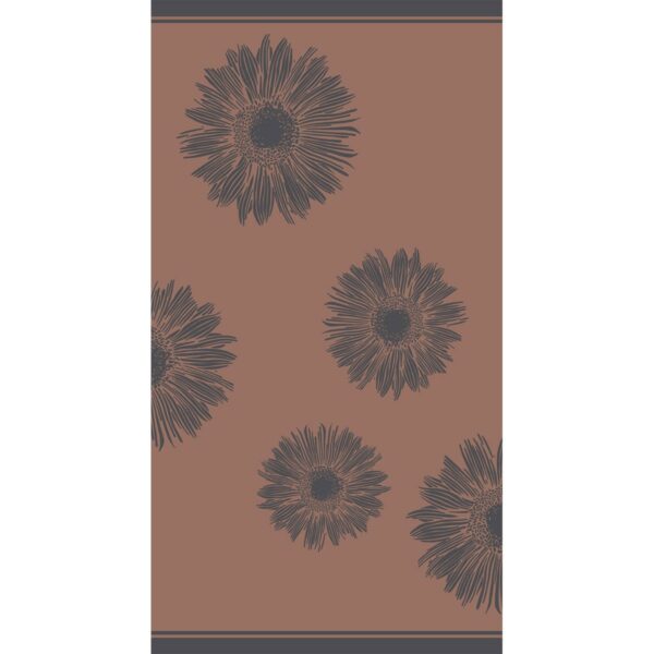 ΠΕΤΣΕΤΑ ΘΑΛΑΣΣΗΣ FLOWER BROWN (86Χ160) MELINEN