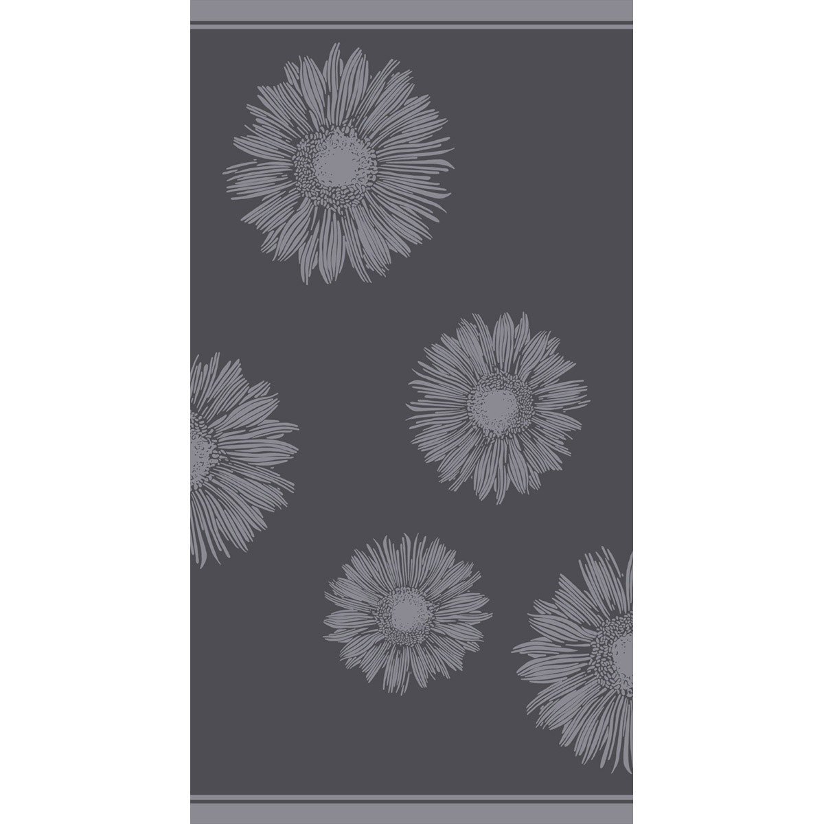 18707 ΠΕΤΣΕΤΑ ΘΑΛΑΣΣΗΣ FLOWER DARK GREY (86Χ160) MELINEN - Image 1