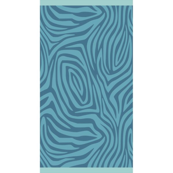 ΠΕΤΣΕΤΑ ΘΑΛΑΣΣΗΣ ZEBRA BLUE (86Χ160) MELINEN