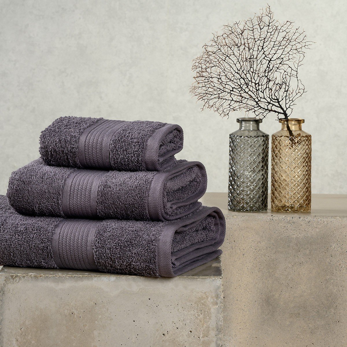 18726 ΠΕΤΣΕΤΕΣ ΣΕΤ 3 ΤΕΜΑΧΙΩΝ KENZO ANTHRACITE MELINEN - Image 1