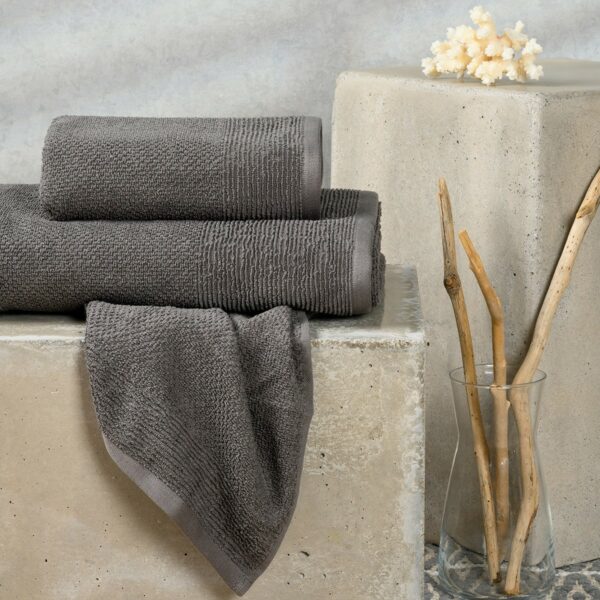 ΠΕΤΣΕΤΕΣ ΣΕΤ 3 ΤΕΜΑΧΙΩΝ HAUS DARK GREY MELINEN