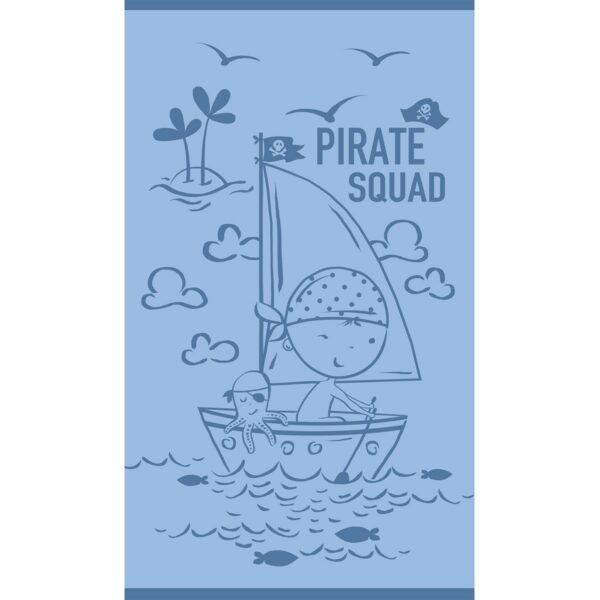ΠΑΙΔΙΚΗ ΠΕΤΣΕΤΑ ΘΑΛΑΣΣΗΣ PIRATE SQUAD BLUE (70Χ120) MELINEN