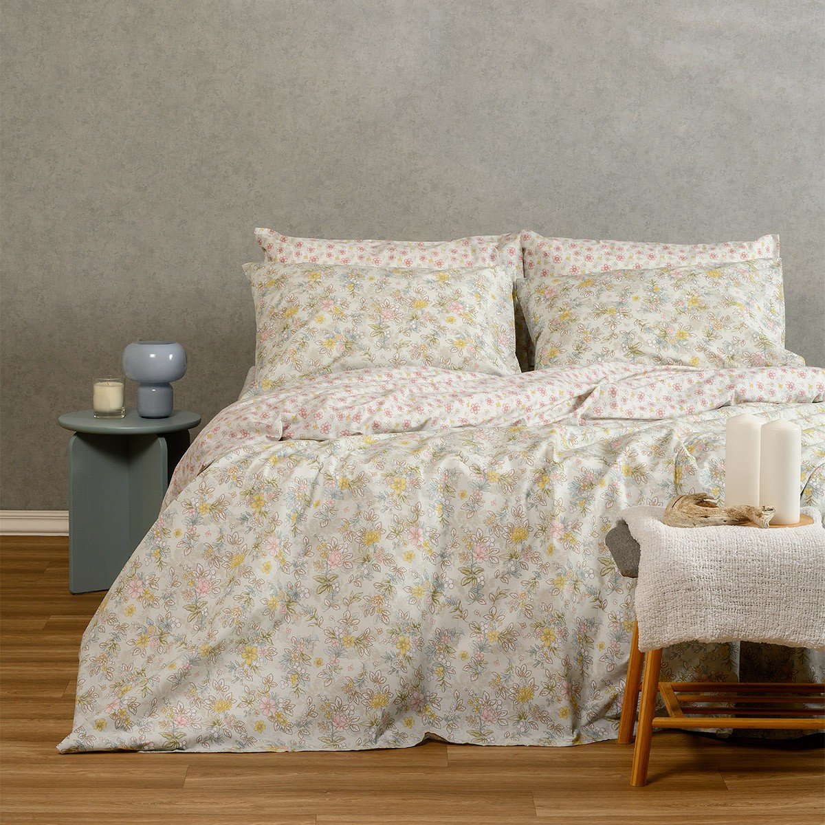 18987 ΠΑΠΛΩΜΑΤΟΘΗΚΗ ΜΟΝΗ CHLOE AQUA CASUAL LINE (165X245) MELINEN - Image 1