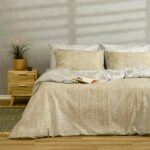 ΣΕΤ ΣΕΝΤΟΝΙΑ ΜΟΝΑ (Λ) MATEO GREY CASUAL LINE (100Χ200+32) MELINEN