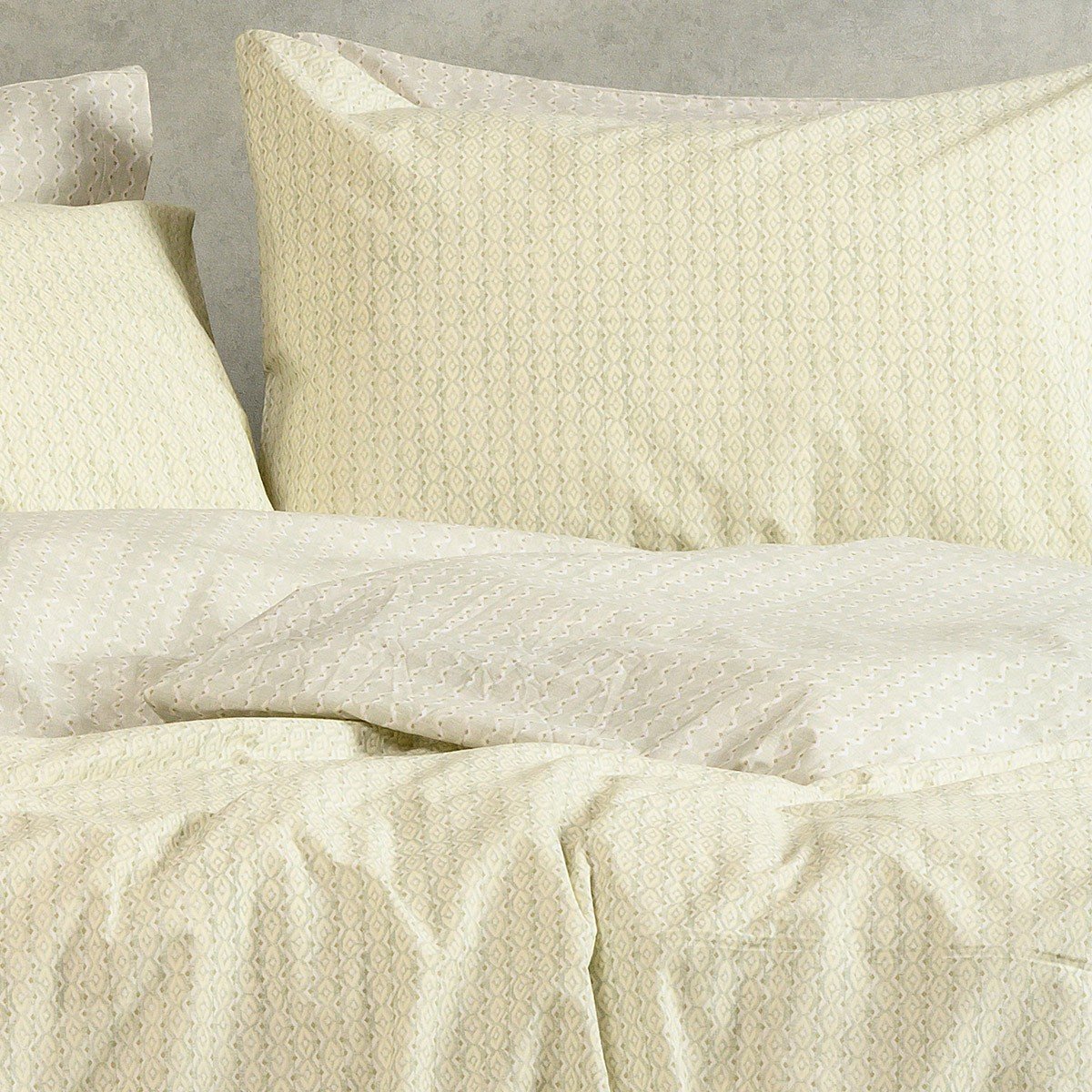 19136 ΣΕΤ ΜΑΞΙΛΑΡΟΘΗΚΕΣ (Π) LAYLA PASTEL AQUA CASUAL LINE (50X70) MELINEN - Image 1