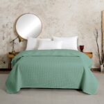 ΚΟΥΒΕΡΛΙ KING SIZE ZARA AQUA (260Χ240) MELINEN