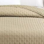 ΚΟΥΒΕΡΛΙ KING SIZE RENZO BEIGE/ECRU (260Χ240) MELINEN - Image 2