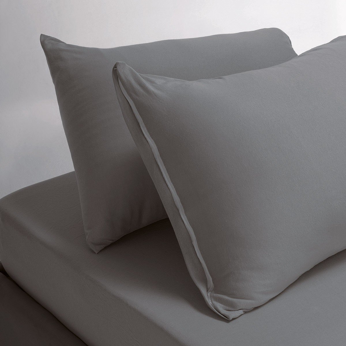 19670 ΣΕΝΤΟΝΙ JERSEY (ΣΕΤ 3 ΤΕΜ.) 160Χ200+35 GREY MELINEN - Image 1