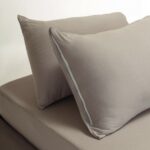 ΣΕΝΤΟΝΙ JERSEY (ΣΕΤ 2 ΤΕΜ.) 100Χ200+35 LIGHT GREY MELINEN