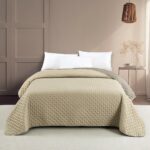 ΚΟΥΒΕΡΛΙ KING SIZE RENZO ECRU/GREY (260Χ240) MELINEN