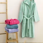 Μπουρνούζι με Κουκούλα Kids Bath JUNIOR AQUA 12-14 Μπλε Palamaiki