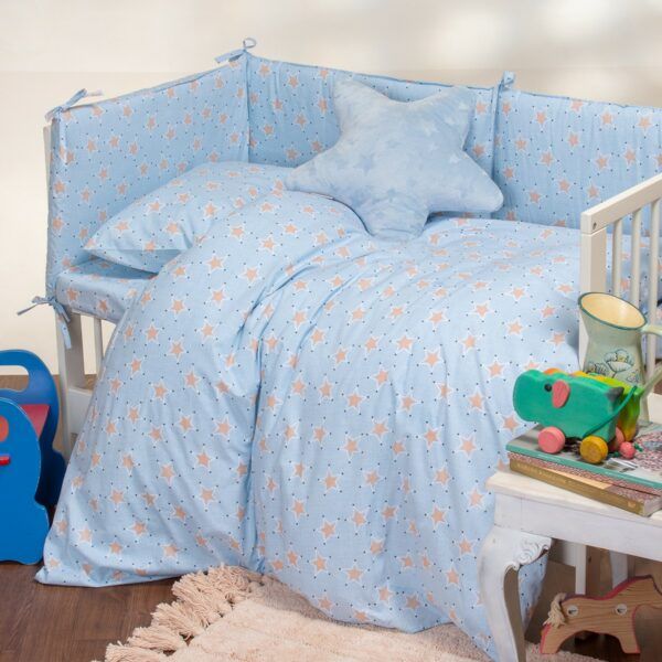 ΠΑΝΑ ΑΓΚΑΛΙΑΣ 85x85  MINI STARS SKY BABY LINE MELINEN