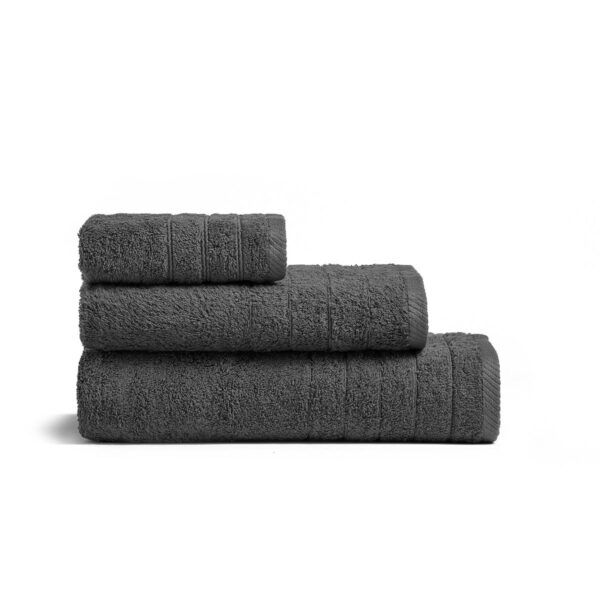 ΠΕΤΣΕΤΑ ΜΠΑΝΙΟΥ FRESCA DARK GREY (70X140) MELINEN