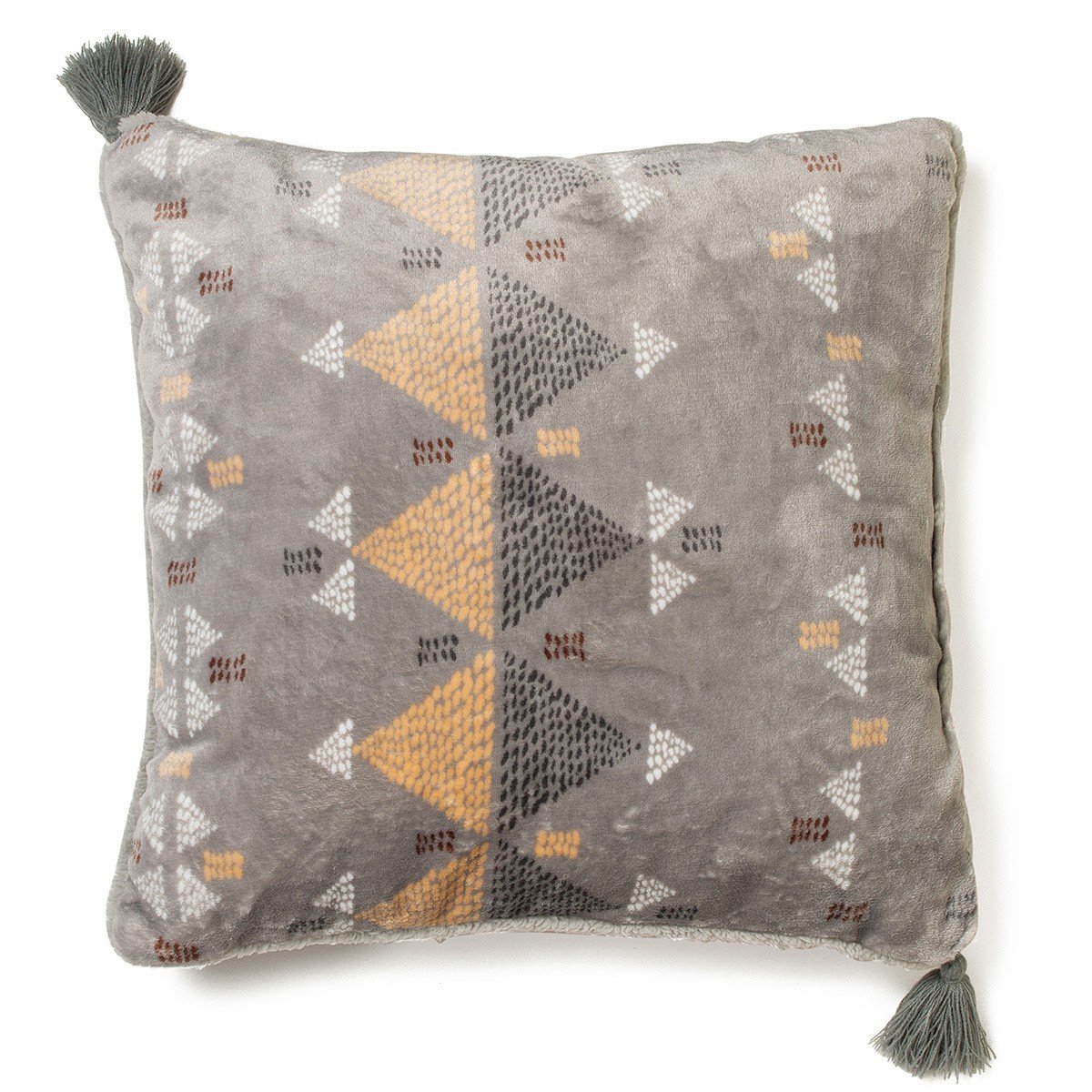 7984 ΔΙΑΚΟΣΜΗΤΙΚΟ ΜΑΞΙΛΑΡΙ 45x45 WAMPUM SILVER MELINEN - Image 1