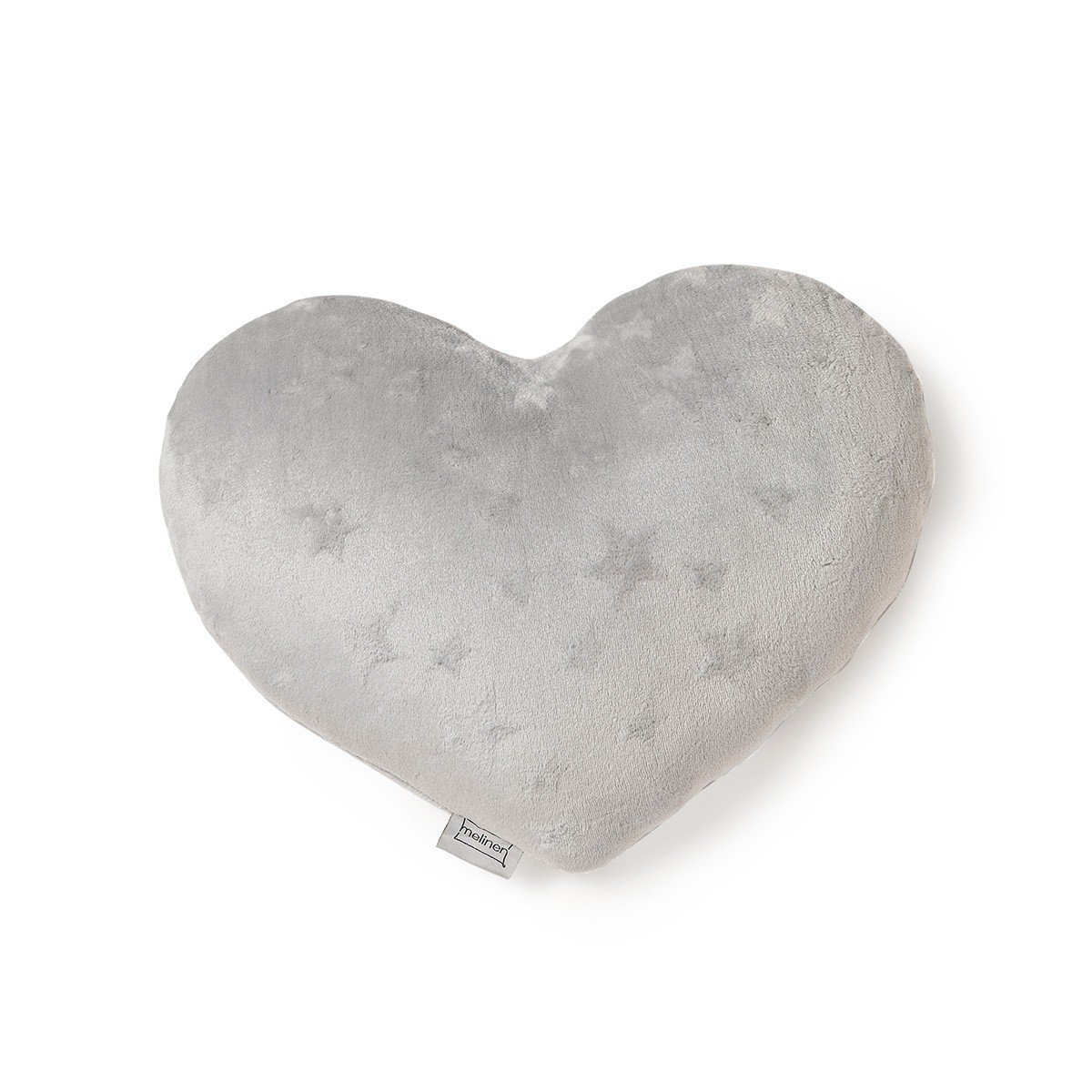 8187 ΔΙΑΚΟΣΜΗΤIKO ΜΑΞΙΛΑΡΙ 45x45 STARITO HEART SILVER MELINEN - Image 1
