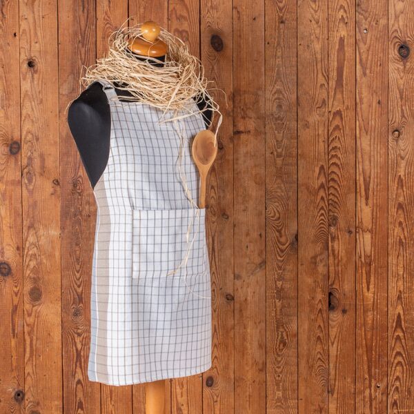 ΠΟΔΙΑ ΚΟΥΖΙΝΑΣ PEPPER CHECK MOCCA MELINEN