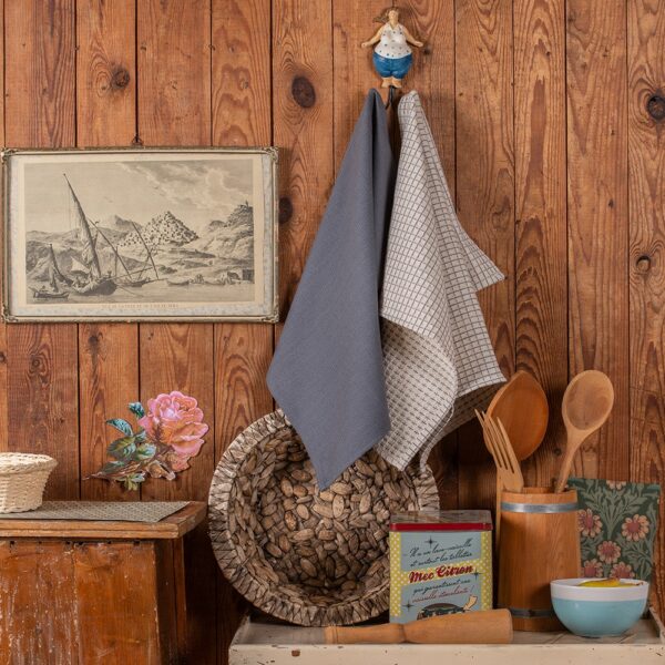 ΠΕΤΣΕΤΕΣ ΚΟΥΖΙΝΑΣ ΣΕΤ 2 ΤΕΜΑΧΙΩΝ CARROT GREY 45x65 MELINEN