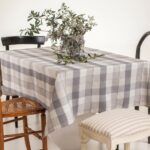 ΤΡΑΠΕΖΟΜΑΝΤΗΛΟ ΛΟΝΕΤΑ ΜΑΚΡΟΣΤΕΝΟ 135Χ180 OLIVIE GREY MELINEN