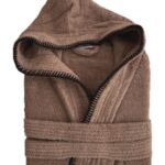 Μπουρνούζι Bath Collection BRIDGE TAUPE Small Καφέ Palamaiki