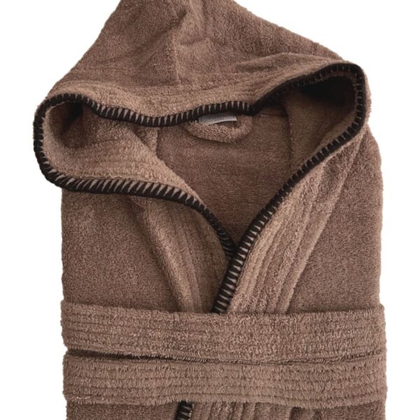 Μπουρνούζι Bath Collection BRIDGE TAUPE Large Καφέ Palamaiki