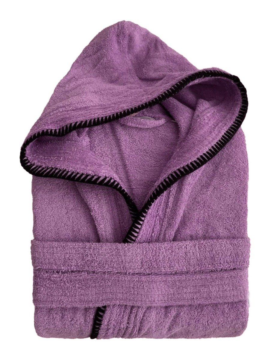 bridgeviolet_5 Μπουρνούζι Bath Collection BRIDGE VIOLET XX-Large Μωβ Palamaiki - Image 1